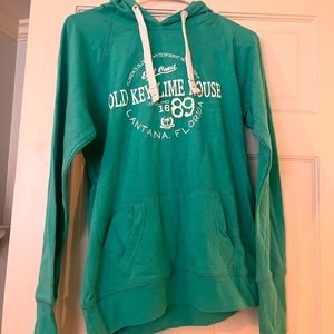Teal Old Key Lime House Hoodie